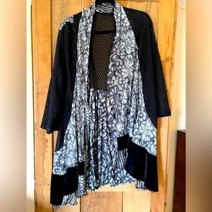 Black and white Cardigan